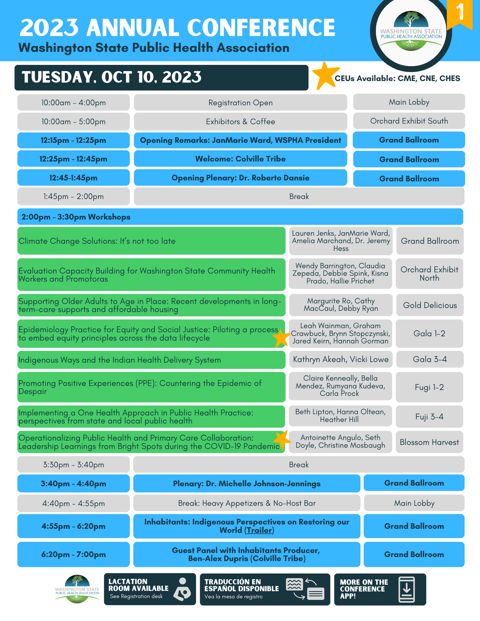 2023 Annual Conference Agenda